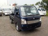 It is a picture of the navy blue suzuki carry truck in 2019,Sub Photo 0 Stock No.Y032227