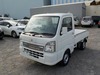 It is a picture of the white suzuki carry truck in 2020,Sub Photo 1 Stock No.Y032436
