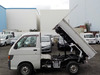 It is a picture of the white daihatsu hijet scissors dump in 1996,Sub Photo 12 Stock No.Y032539