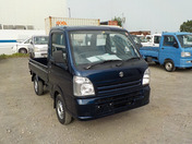 It is a picture of the blue suzuki carry truck in 2018,First Photo Stock No.Y032599