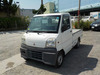 It is a picture of the white mitsubishi minicab truck in 1999,Sub Photo 1 Stock No.Y032601