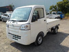 It is a picture of the white daihatsu hijet truck in 2019,Sub Photo 1 Stock No.Y032765