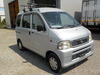 It is a picture of the silver daihatsu hijet passenger van in 2003,Sub Photo 0 Stock No.Y032830