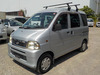 It is a picture of the silver daihatsu hijet passenger van in 2003,Sub Photo 1 Stock No.Y032830