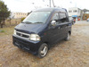 It is a picture of the blue daihatsu hijet deck van in 2001,Sub Photo 1 Stock No.Y032861