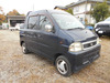 It is a picture of the blue daihatsu hijet deck van in 2001,Sub Photo 0 Stock No.Y032861