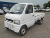 It is a picture of the white suzuki carry truck in 2002,Sub Photo 1 Stock No.Y032863