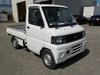 It is a picture of the white mitsubishi minicab truck in 2007,Sub Photo 0 Stock No.Y032874