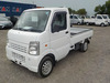 It is a picture of the white suzuki carry truck in 2010,Sub Photo 1 Stock No.Y033104