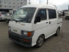 It is a picture of the white daihatsu hijet deck van in 1997,Sub Photo 1 Stock No.Y033519