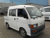 It is a picture of the white daihatsu hijet deck van in 1997,Sub Photo 0 Stock No.Y033519