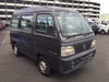 It is a picture of the gray m honda acty passenger van in 1996,Sub Photo 0 Stock No.Y033730