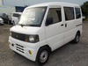 It is a picture of the white mitsubishi minicab passenger van in 2003,Sub Photo 1 Stock No.Y033883