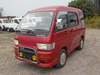 It is a picture of the red daihatsu atrai passenger van in 1996,Sub Photo 13 Stock No.Y038109