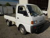It is a picture of the white suzuki carry truck in 1996,Sub Photo 0 Stock No.Y033971