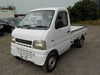 It is a picture of the white suzuki carry truck in 2002,Sub Photo 1 Stock No.Y034317