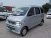 It is a picture of the silver daihatsu hijet passenger van in 2002,Sub Photo 1 Stock No.Y034800