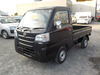 It is a picture of the black daihatsu hijet  truck in 2020,Sub Photo 1 Stock No.Y035000