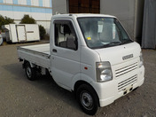 It is a picture of the white suzuki carry truck in 2005,First Photo Stock No.Y035286