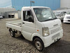 It is a picture of the white suzuki carry truck in 2007,Sub Photo 0 Stock No.Y035514