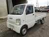 It is a picture of the white suzuki carry truck in 2007,Sub Photo 1 Stock No.Y035514