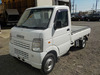 It is a picture of the white suzuki carry truck in 2007,Sub Photo 1 Stock No.Y035758