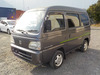 It is a picture of the grey honda acty passenger van in 1996,Sub Photo 1 Stock No.Y035978
