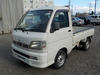It is a picture of the white daihatsu hijet truck in 2003,Sub Photo 1 Stock No.Y035993