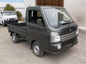 It is a picture of the khaki suzuki carry truck in 2020,First Photo Stock No.Y036048
