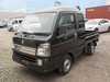 It is a picture of the green suzuki carry jumbo in 2020,Sub Photo 1 Stock No.Y036292