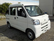 It is a picture of the white daihatsu hijet deck van in 2015,First Photo Stock No.Y036829