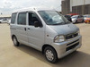 It is a picture of the silver daihatsu hijet  passenger van in 2002,Sub Photo 0 Stock No.Y036845
