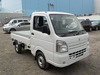 It is a picture of the white suzuki carry truck in 2020,Sub Photo 0 Stock No.Y036989