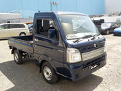 It is a picture of the blue suzuki carry truck in 2019,First Photo Stock No.Y037357