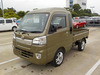 It is a picture of the khaki daihatsu hijet jumbo in 2017,Sub Photo 1 Stock No.Y037668