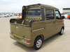 It is a picture of the  khaki  daihatsu hijet deck van in 2020,Sub Photo 2 Stock No.Y037925