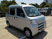 It is a picture of the silver daihatsu hijet deck van in 2011,First Photo Stock No.Y038234