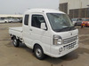 It is a picture of the white suzuki carry  jumbo in 2020,Sub Photo 0 Stock No.Y038548