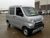 It is a picture of the silver daihatsu hijet deck van in 2019,Sub Photo 0 Stock No.Y038586