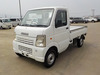 It is a picture of the white suzuki carry truck in 2008,Sub Photo 1 Stock No.Y038757