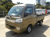 It is a picture of the green daihatsu hijet jumbo in 2017,Sub Photo 1 Stock No.Y039004
