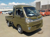 It is a picture of the  khaki  daihatsu hijet jumbo in 2021,Sub Photo 0 Stock No.Y039120