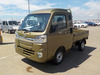 It is a picture of the  khaki  daihatsu hijet jumbo in 2021,Sub Photo 1 Stock No.Y039120