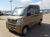 It is a picture of the  khaki  daihatsu hijet deck van in 2017,Sub Photo 1 Stock No.Y039182