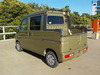 It is a picture of the khaki daihatsu hijet deck van in 2017,Sub Photo 2 Stock No.Y039355