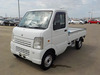 It is a picture of the white suzuki carry truck in 2009,Sub Photo 1 Stock No.Y039582