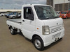 It is a picture of the white suzuki carry truck in 2009,Sub Photo 0 Stock No.Y039582