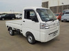 It is a picture of the white daihatsu hijet truck in 2021,Sub Photo 0 Stock No.Y039677