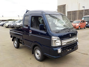 It is a picture of the blue suzuki carry jumbo in 2021,First Photo Stock No.Y039718