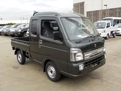 It is a picture of the khaki suzuki carry jumbo in 2021,First Photo Stock No.Y039720